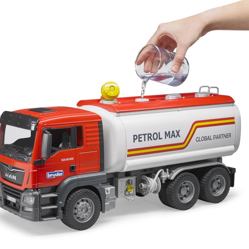 Bruder 03775 MAN TGS Tank Truck Petrol Max - Scale 1:16