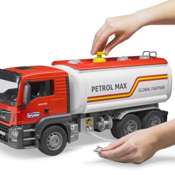 Bruder 03775 MAN TGS Tank Truck Petrol Max - Scale 1:16