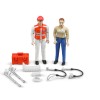 Bruder 62710 Bworld Emergency services figure set - Scale 1:16