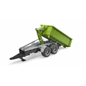 Bruder 02035 - Hook Lift Trailer for Tractors & Roll off Container - Scale 1:16