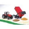 Bruder 02045 - Massey Ferguson 7480 Tractor with Tipping Trailer - Scale 1:16
