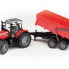 Bruder 02045 - Massey Ferguson 7480 Tractor with Tipping Trailer - Scale 1:16