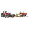 Bruder 02046 - Massey Ferguson 7480 Tractor with Tipping Trailer - Scale 1:16