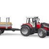 Bruder 02046 - Massey Ferguson 7480 Tractor with Tipping Trailer - Scale 1:16