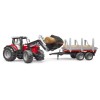 Bruder 02046 - Massey Ferguson 7480 Tractor with Tipping Trailer - Scale 1:16