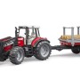 Bruder 02046 - Massey Ferguson 7480 Tractor with Tipping Trailer - Scale 1:16