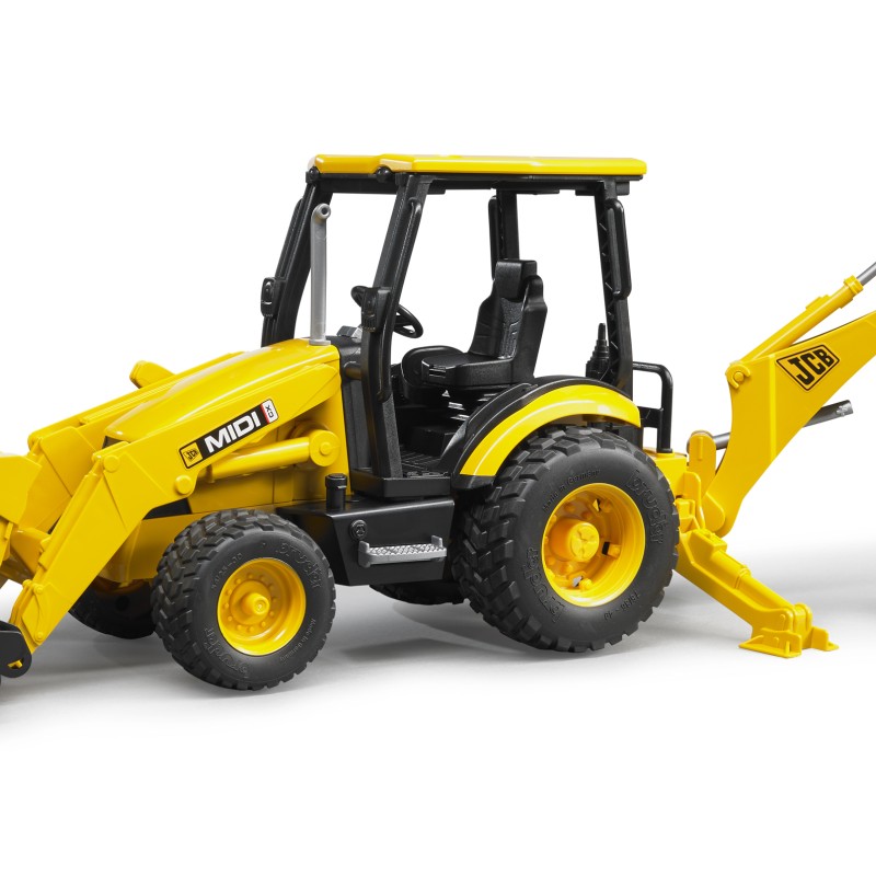 Bruder 02427 - JCB MIDI CX Backhoe loader - Scale 1:16 