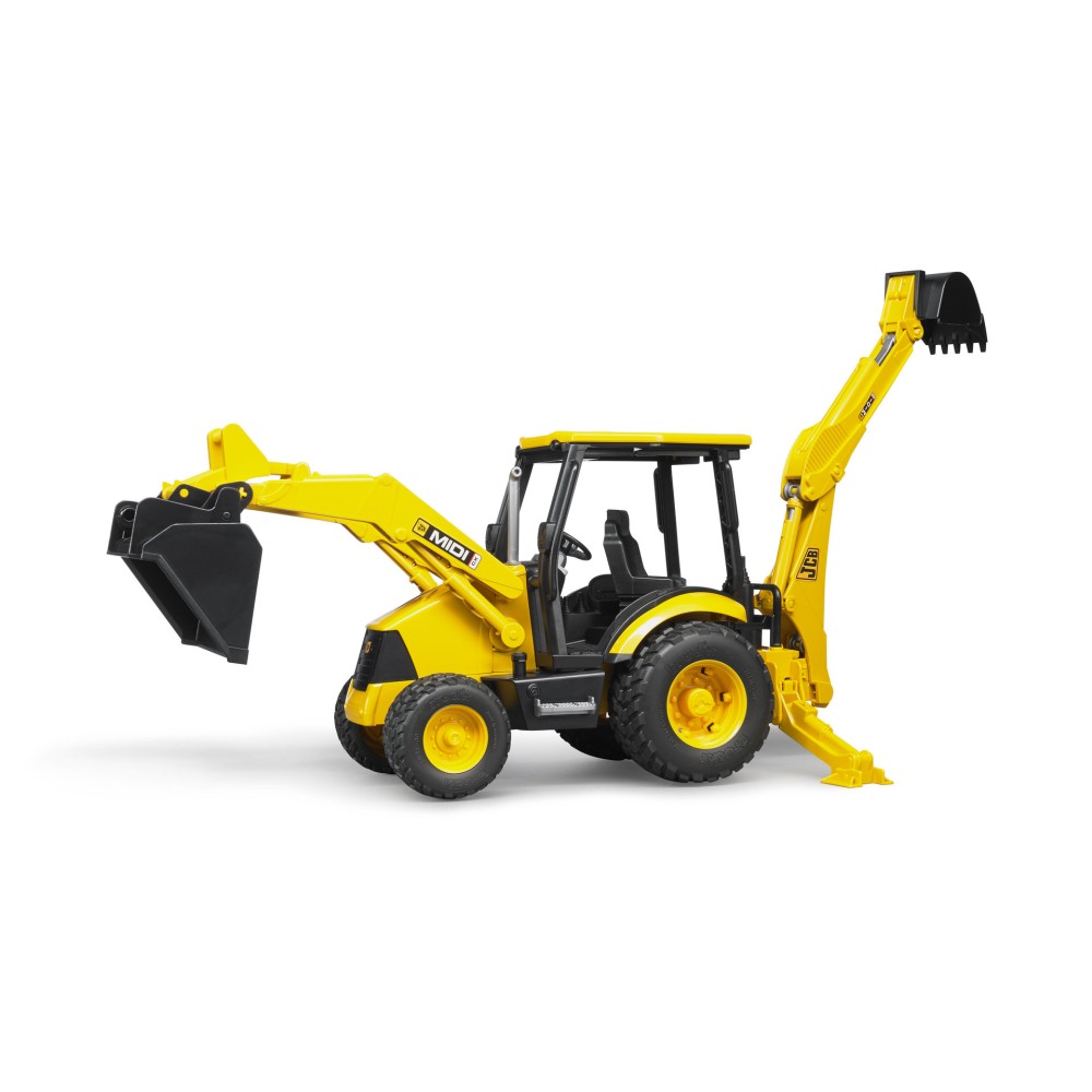 Bruder 02427 - JCB MIDI CX Backhoe loader - Scale 1:16 
