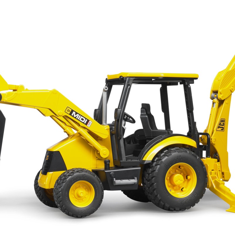 Bruder 02427 - JCB MIDI CX Backhoe loader - Scale 1:16 