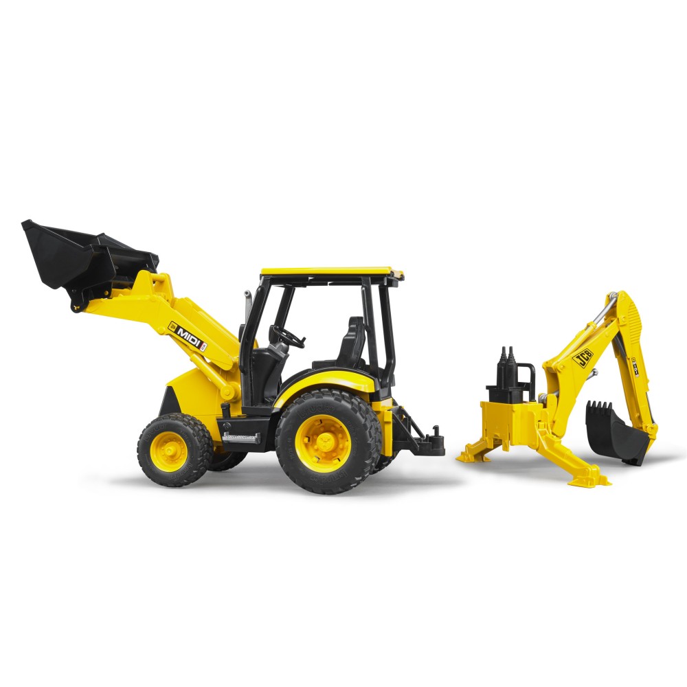 Bruder 02427 - JCB MIDI CX Backhoe loader - Scale 1:16 