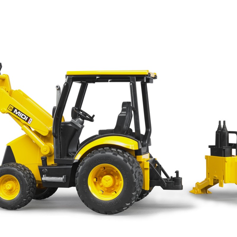 Bruder 02427 - JCB MIDI CX Backhoe loader - Scale 1:16 
