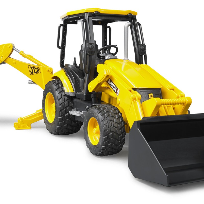 Bruder 02427 - JCB MIDI CX Backhoe loader - Scale 1:16 