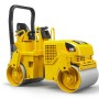 Bruder 02433 - Caterpillar Asphalt Drum Compactor - Scale 1:16
