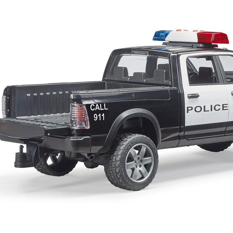 Bruder 02505 - RAM 2500 Police Pick-Up Truck with Police Man - 1:16 Scale