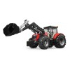 Bruder 03047 -  Massey Ferguson 7624 Tractor with Frontloader  - Scale 1:16