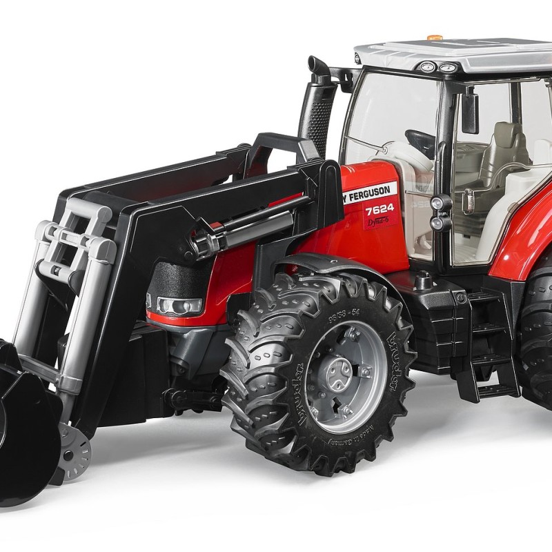Bruder 03047 -  Massey Ferguson 7624 Tractor with Frontloader  - Scale 1:16