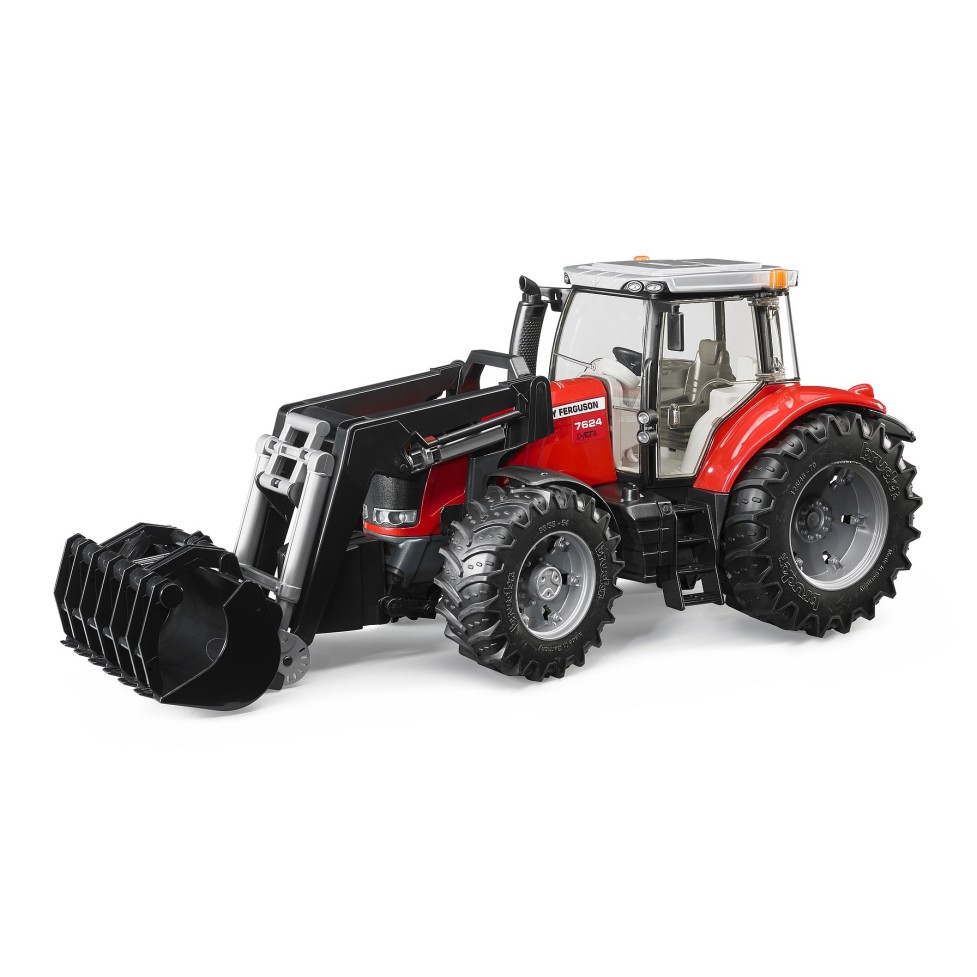 Bruder 03047 -  Massey Ferguson 7624 Tractor with Frontloader  - Scale 1:16