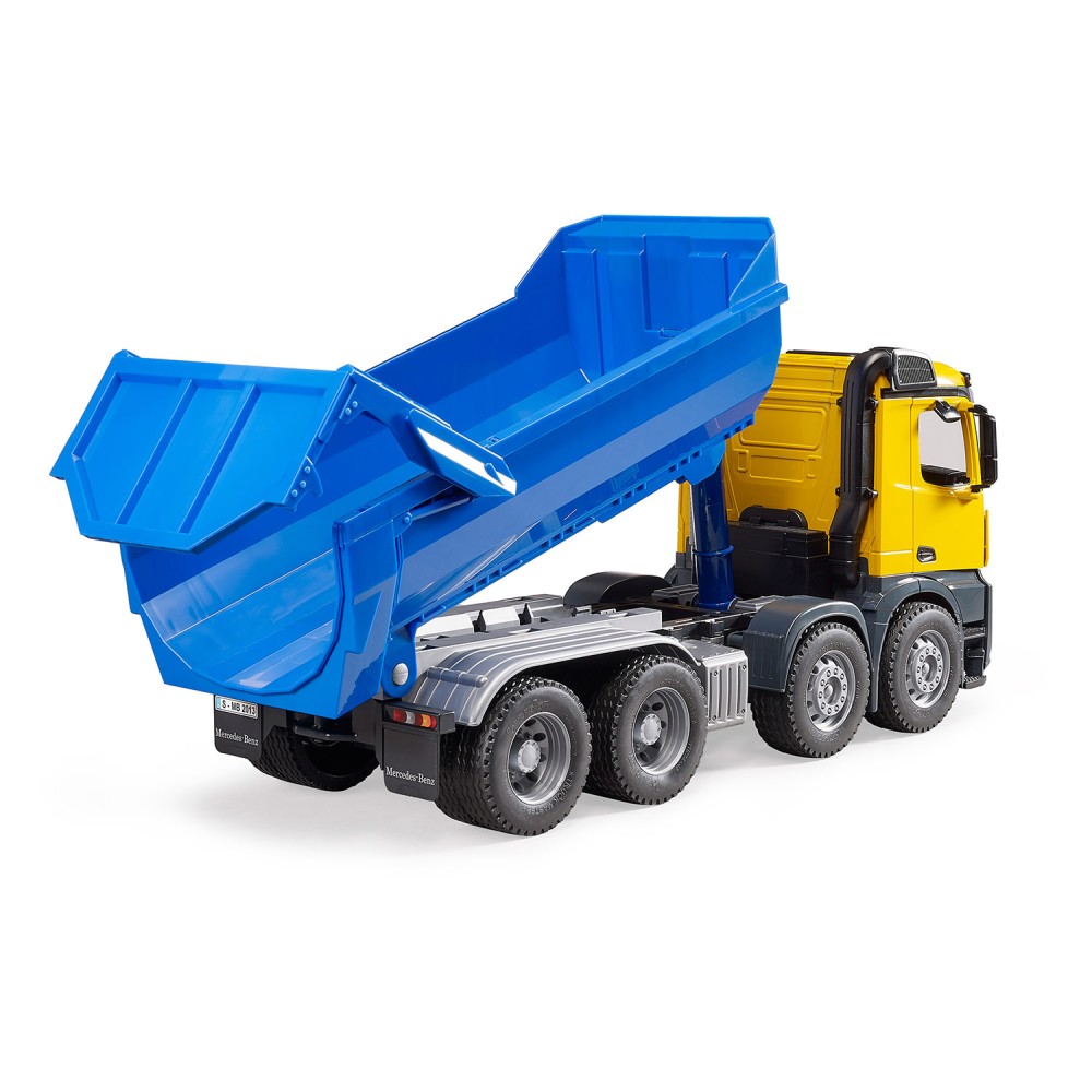 Bruder 03623 - Mercedes Benz Arocs Halfpipe dump truck - Scale 1:16