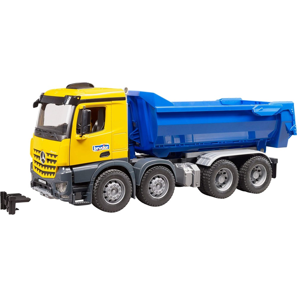 Bruder 03623 - Mercedes Benz Arocs Halfpipe dump truck - Scale 1:16