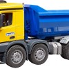 Bruder 03623 - Mercedes Benz Arocs Halfpipe dump truck - Scale 1:16