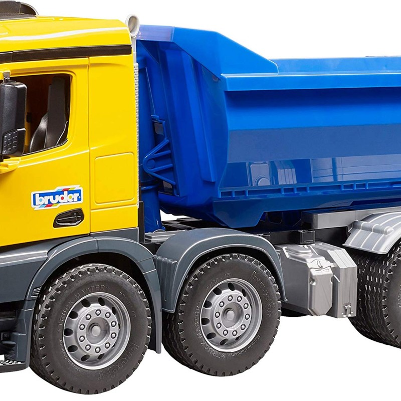 Bruder 03623 - Mercedes Benz Arocs Halfpipe dump truck - Scale 1:16