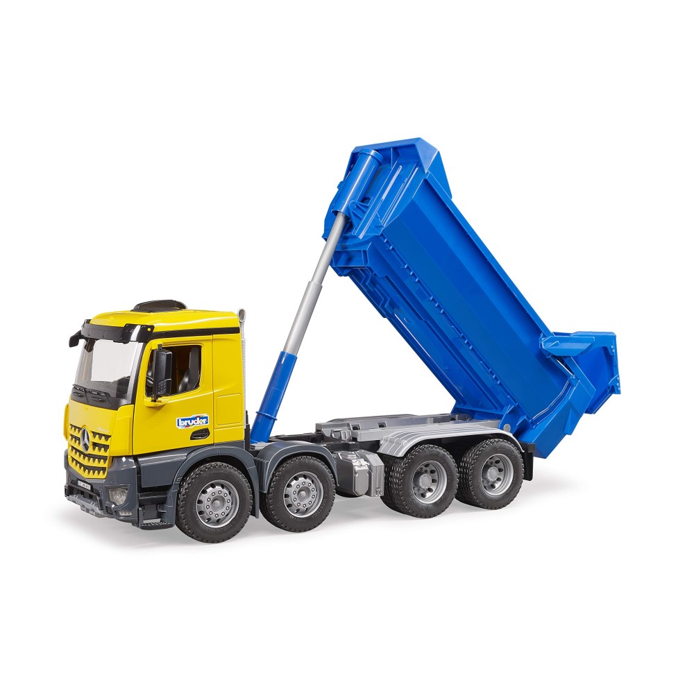 Bruder 03623 - Mercedes Benz Arocs Halfpipe dump truck - Scale 1:16