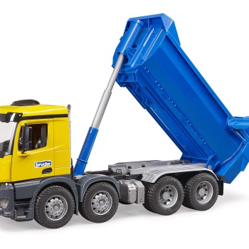 Bruder 03623 - Mercedes Benz Arocs Halfpipe dump truck - Scale 1:16