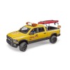 Bruder 02506 - RAM 2500 Wagon Lifeguard with Figure, Stand Up Paddle Board - Scale 1:16