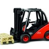 Bruder 02511 - Linde Fork Lift H30D with 2 pallets - Scale 1:16