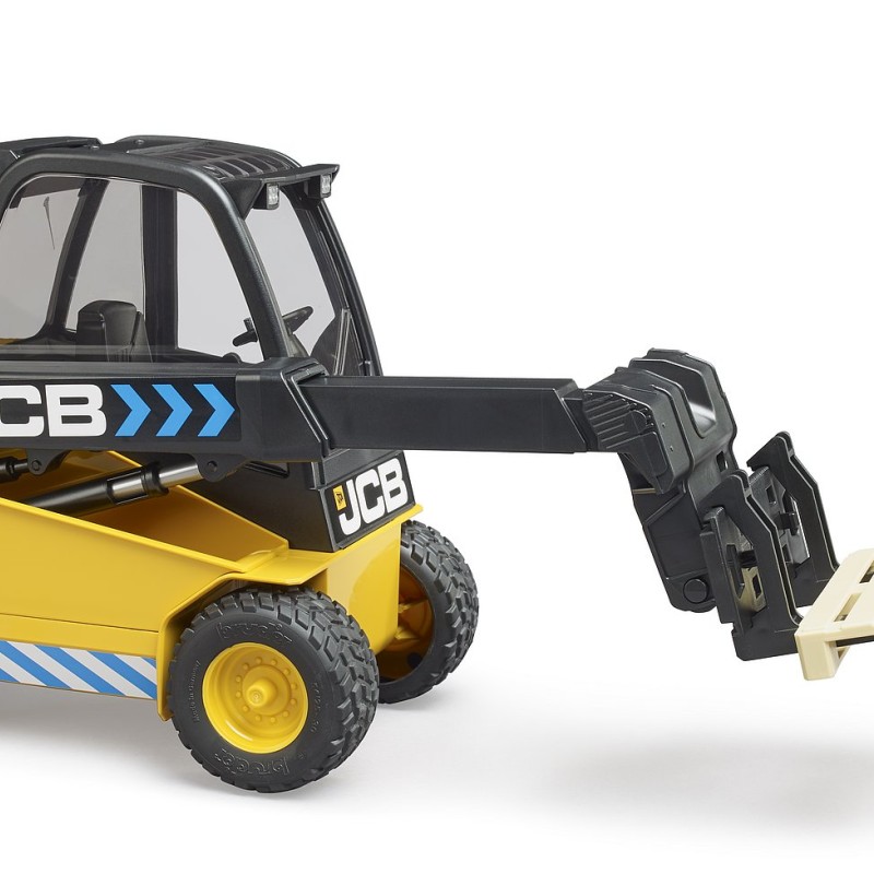 Bruder 02512 - JCB Teletruk 30-19E Forklift With Pallet New Item 2021 - 1:16 Scale