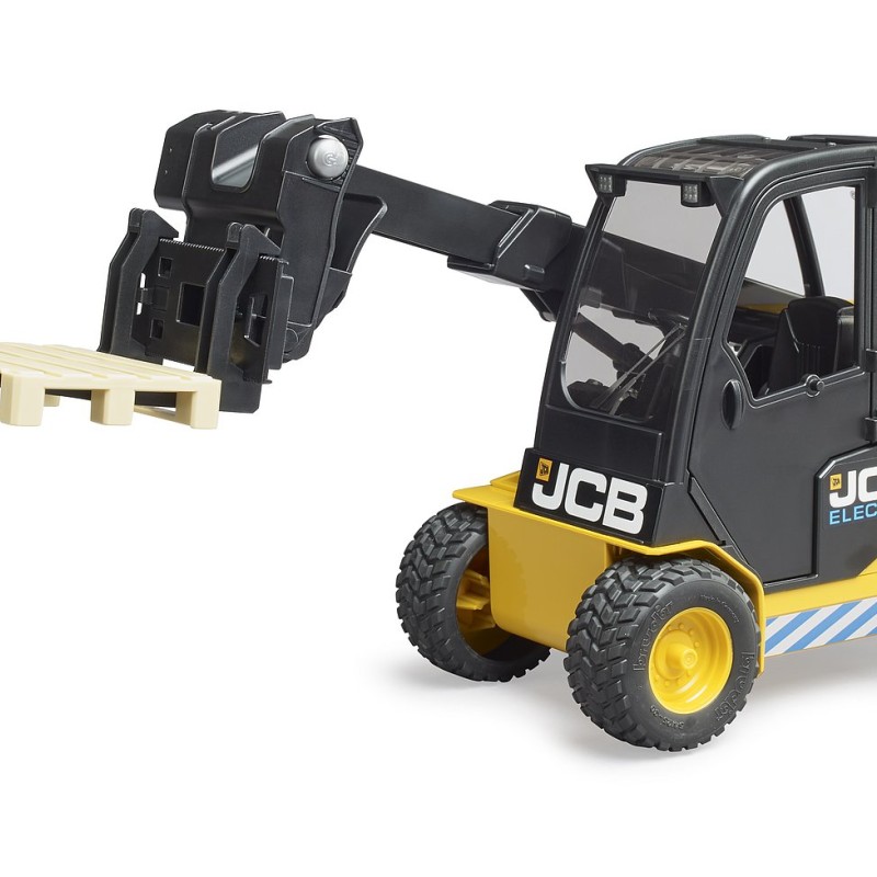 Bruder 02512 - JCB Teletruk 30-19E Forklift With Pallet New Item 2021 - 1:16 Scale