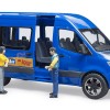 Bruder 02670 - Mercedes Benz Sprinter Transfer Bus with Driver and Passenger - Scale 1:16