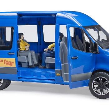 Bruder 02670 - Mercedes Benz Sprinter Transfer Bus with Driver and Passenger - Scale 1:16