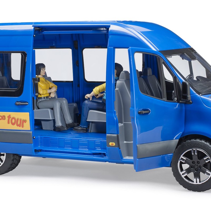 Bruder 02670 - Mercedes Benz Sprinter Transfer Bus with Driver and Passenger - Scale 1:16