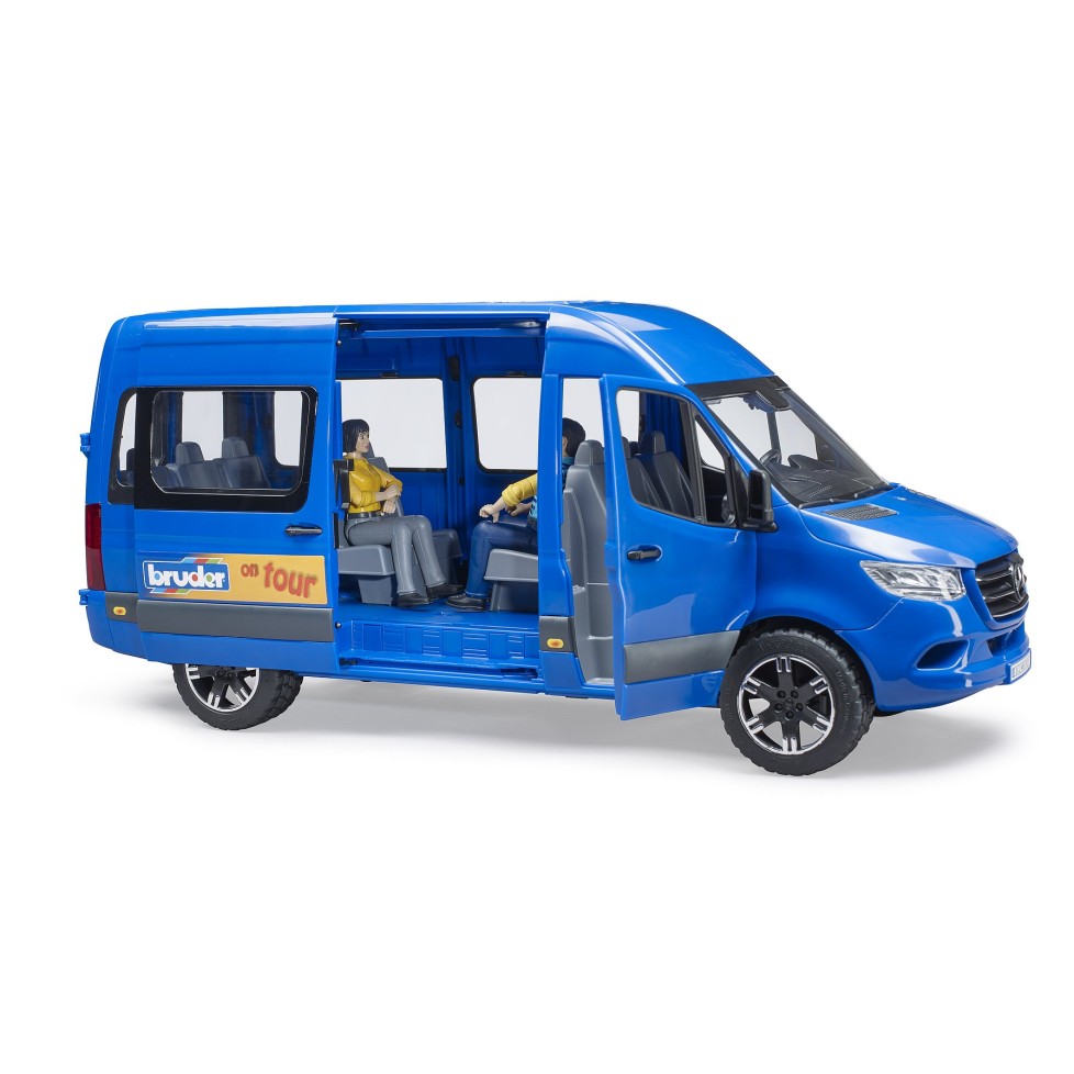 Bruder 02670 - Mercedes Benz Sprinter Transfer Bus with Driver and Passenger - Scale 1:16