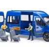 Bruder 02670 - Mercedes Benz Sprinter Transfer Bus with Driver and Passenger - Scale 1:16