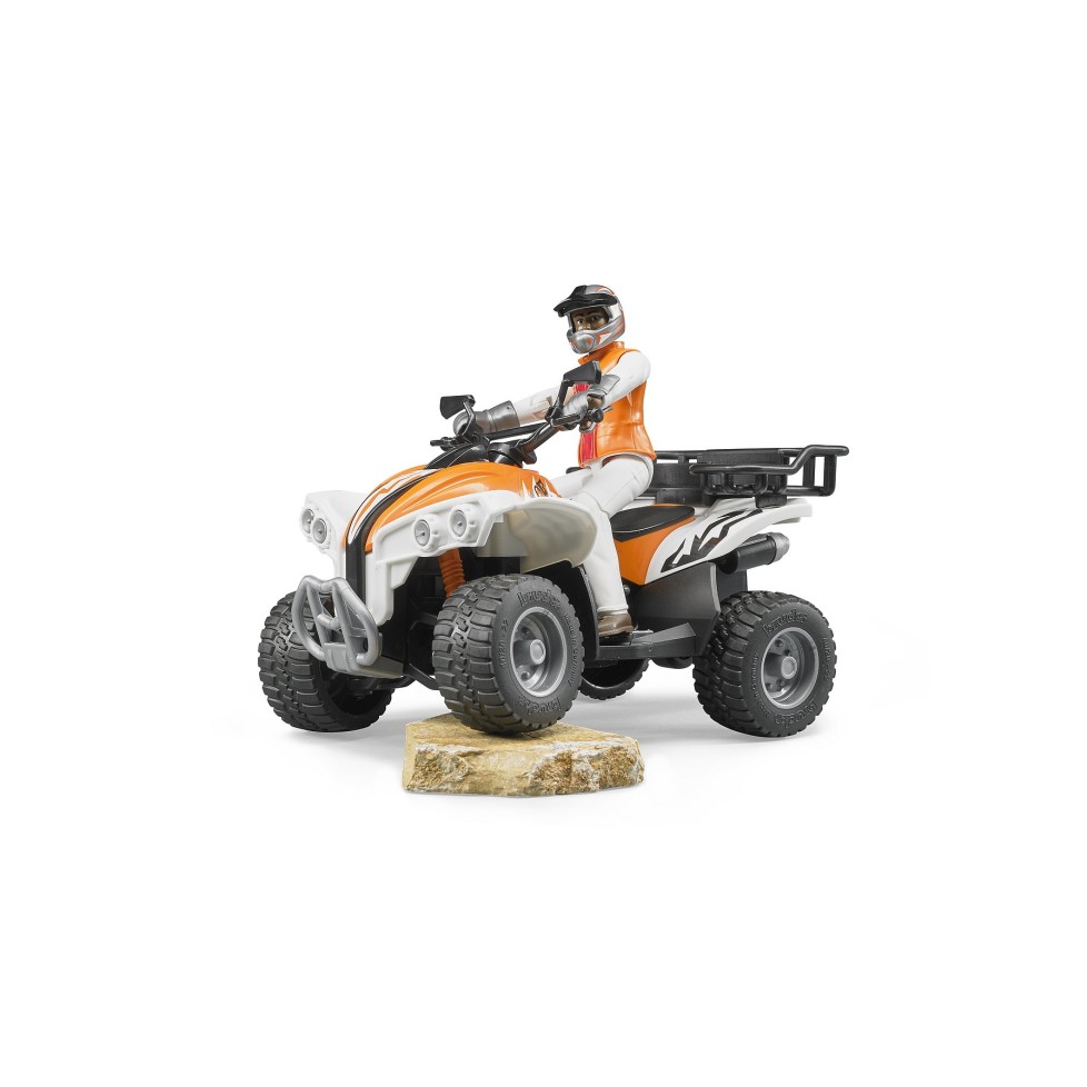 Bruder 63000 - bworld  Quad with Driver - Scale 1:16