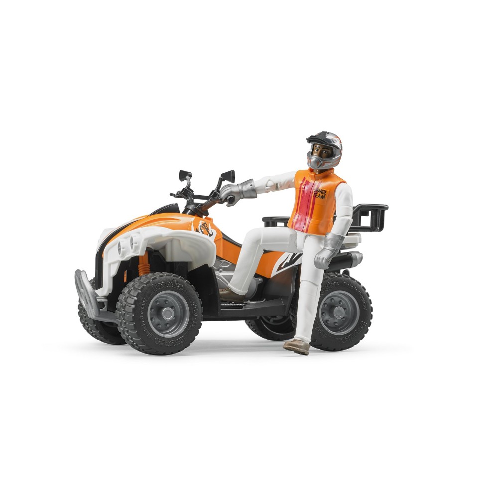 Bruder 63000 - bworld  Quad with Driver - Scale 1:16