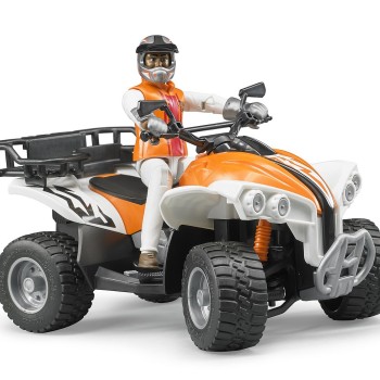 Bruder 63000 - bworld  Quad with Driver - Scale 1:16