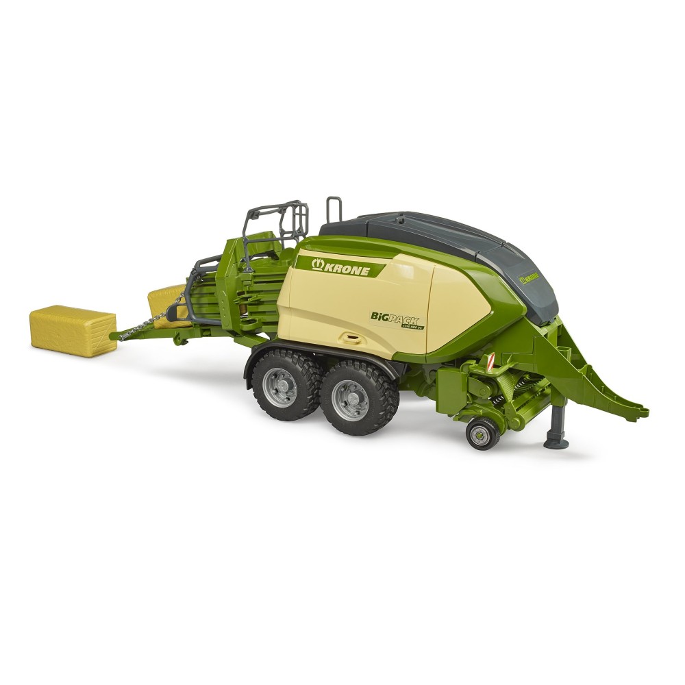 Bruder 02033 - Krone Big Pack 1290 HDP VC Baler with 2 Block Bales - Scale 1:16