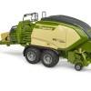 Bruder 02033 - Krone Big Pack 1290 HDP VC Baler with 2 Block Bales - Scale 1:16