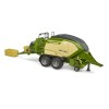 Bruder 02033 - Krone Big Pack 1290 HDP VC Baler with 2 Block Bales - Scale 1:16