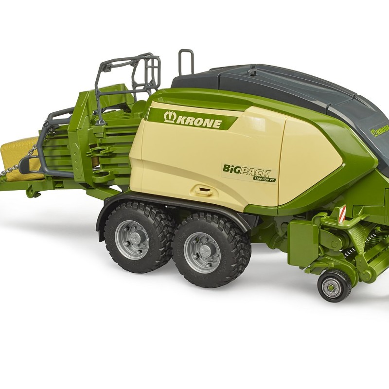 Bruder 02033 - Krone Big Pack 1290 HDP VC Baler with 2 Block Bales - Scale 1:16