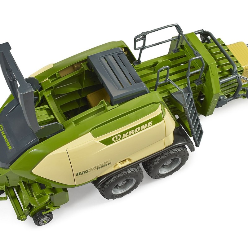 Bruder 02033 - Krone Big Pack 1290 HDP VC Baler with 2 Block Bales - Scale 1:16