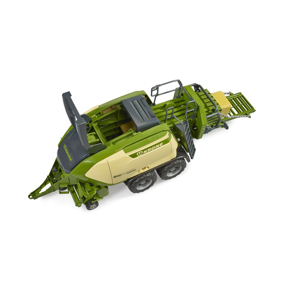 Bruder 02033 - Krone Big Pack 1290 HDP VC Baler with 2 Block Bales - Scale 1:16