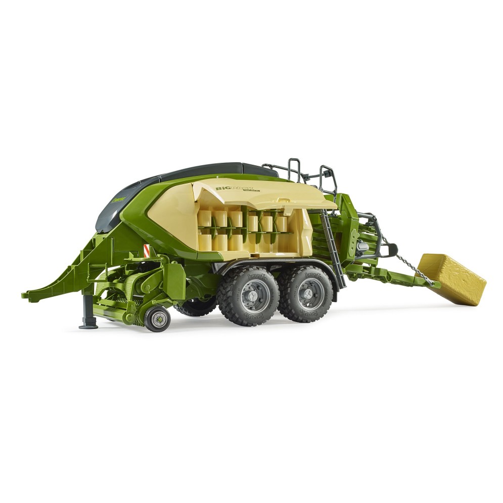 Bruder 02033 - Krone Big Pack 1290 HDP VC Baler with 2 Block Bales - Scale 1:16
