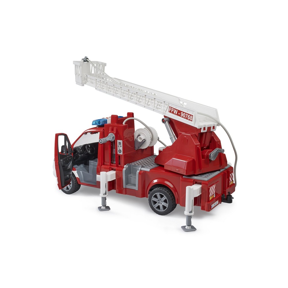 Bruder 02673 - Mercedes-Benz Sprinter Fire Engine with Ladder Water Pump New 2022 - Scale 1:16
