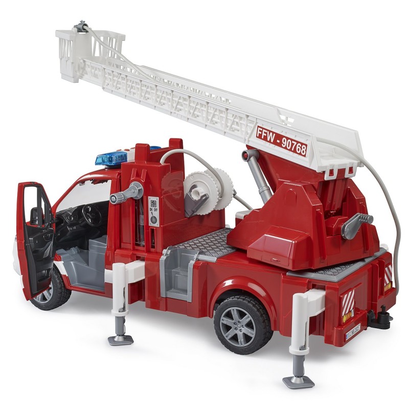 Bruder 02673 - Mercedes-Benz Sprinter Fire Engine with Ladder Water Pump New 2022 - Scale 1:16