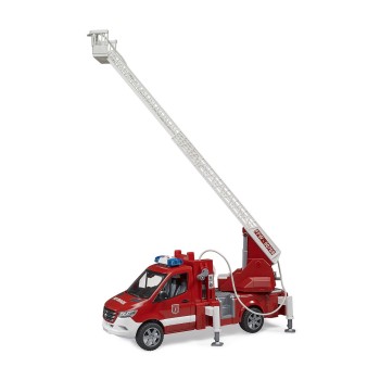 Bruder 02673 - Mercedes-Benz Sprinter Fire Engine with Ladder Water Pump New 2022 - Scale 1:16