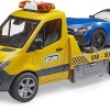 Bruder 02675 - Mercedes G3 Sprinter Transporter with Roadster and Light & Sound - Scale 1:16 - New Item 2022